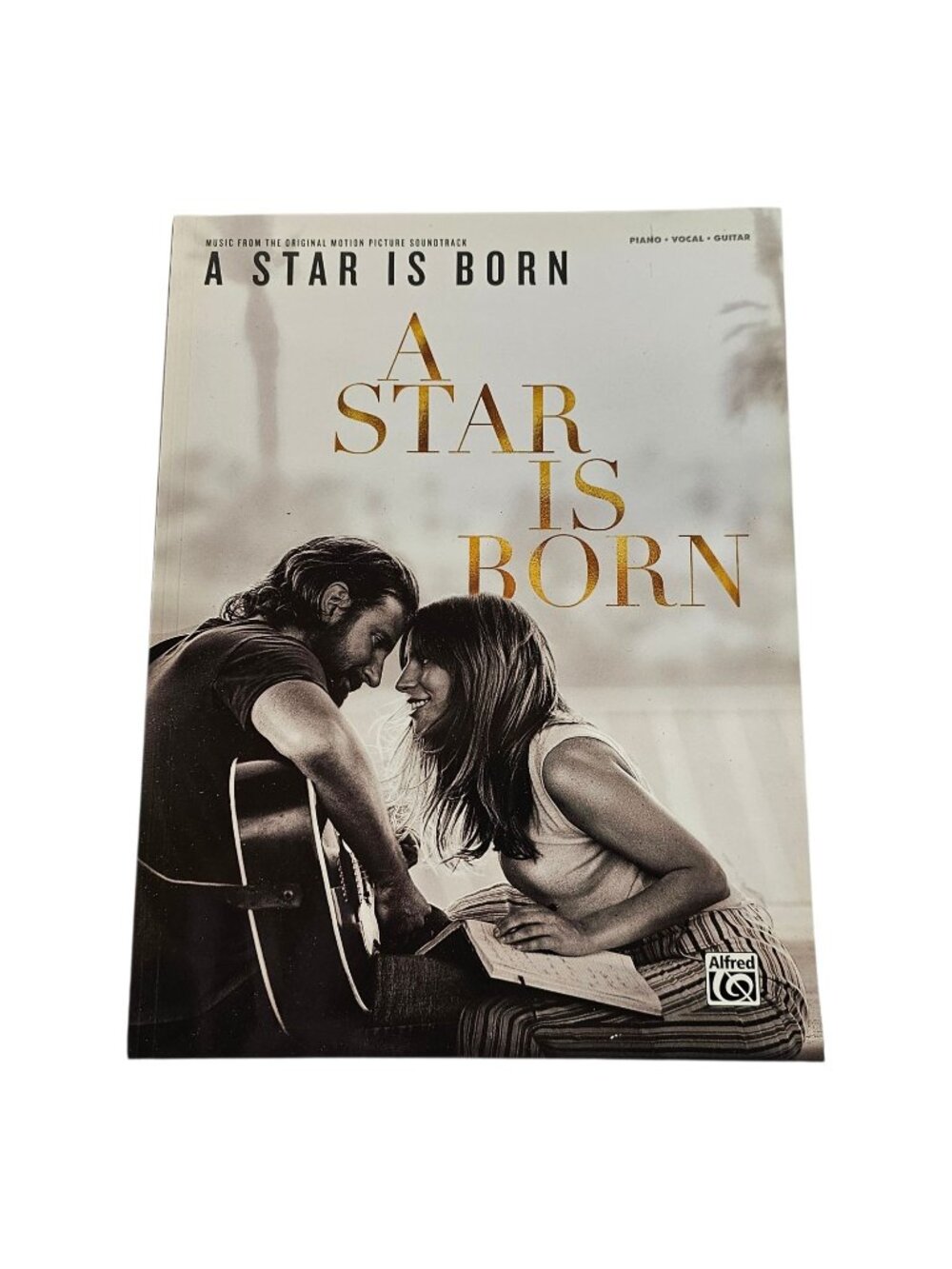 A Star Is Born Soundtrack Songbook Piano Vocal Guitar Lady Gaga Bradley Cooper